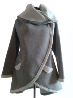 Manteau rond Nuage