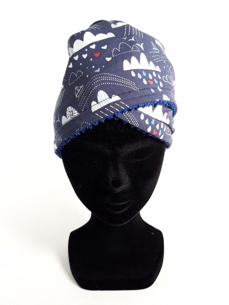 serviette cheveux enfant maritime