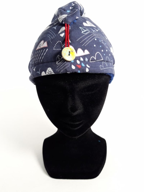 serviette cheveux enfant maritime
