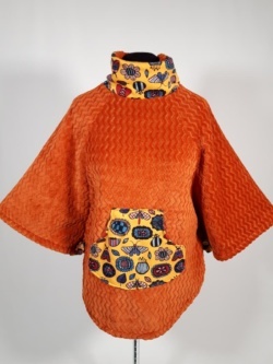pull poncho ado terre cuite bugs